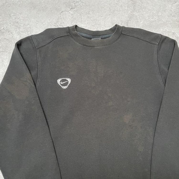 Black Nike Embroidered Tie Dye Sweatshirt image 3
