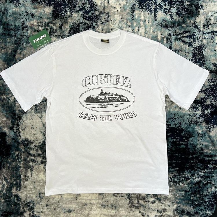 Corteiz Corteiz Alcatraz White & Black Tee product image