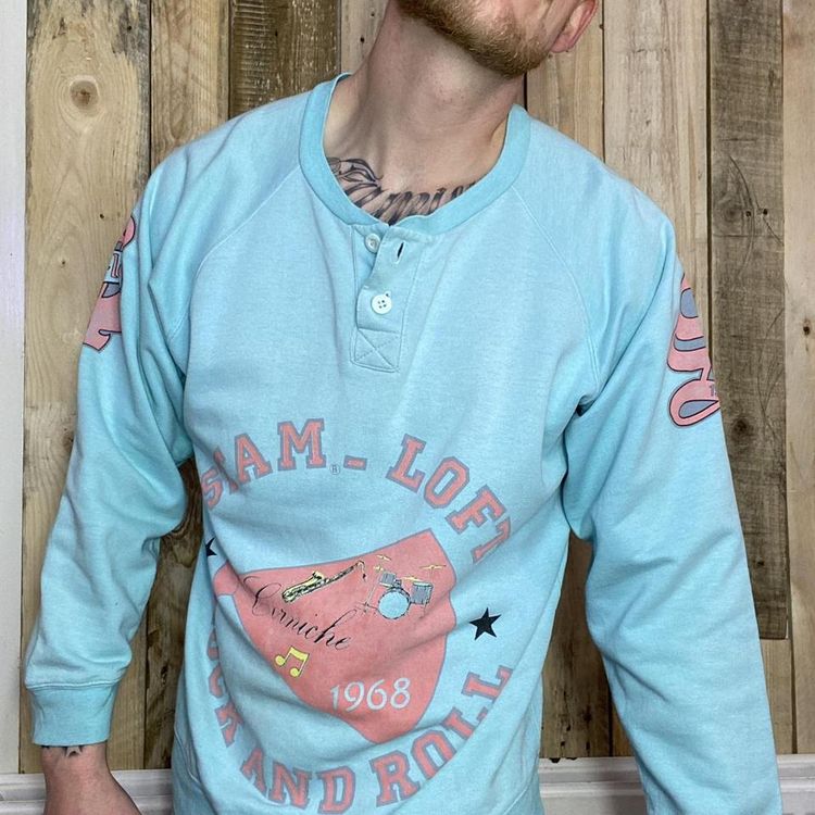 80s Button up Sweater