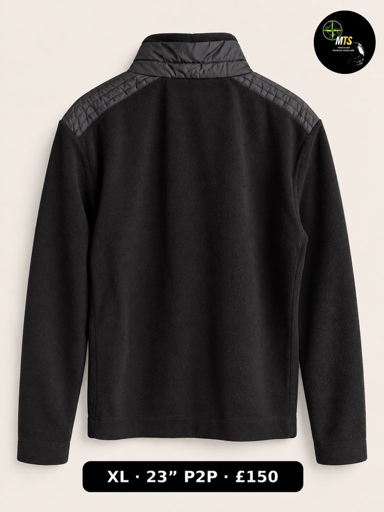 2508 Moncler Black Fleece Jacket With Chest Pocket 23” p2p image 2