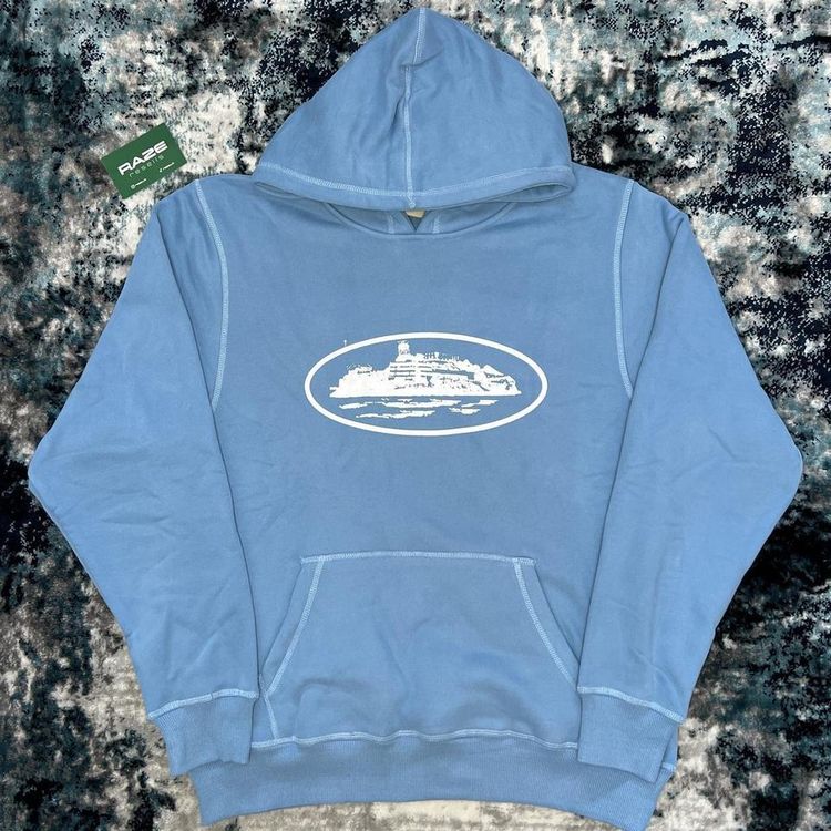 Corteiz Corteiz Alcatraz Hoodie Baby Blue product image