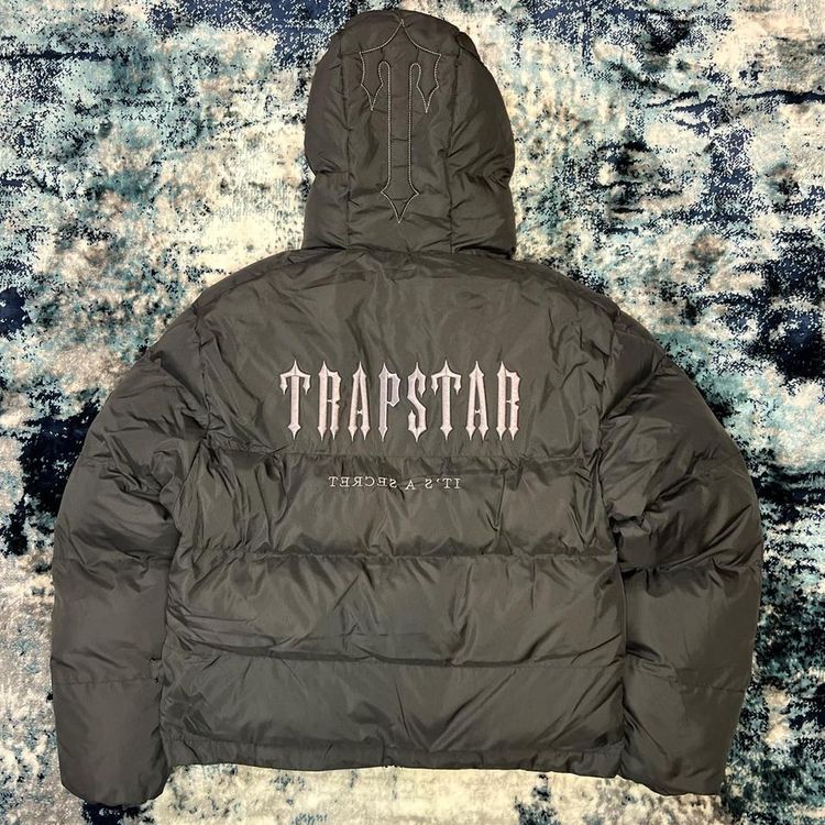 Trapstar Trapstar Irongate Decoded 2022 Hooded Puffer Black Coat product image