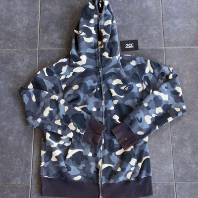 - Bape Glow in the Dark Full Zip Hoodie, Very rare 1