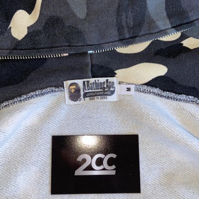 - Bape Glow in the Dark Full Zip Hoodie, Very rare 4