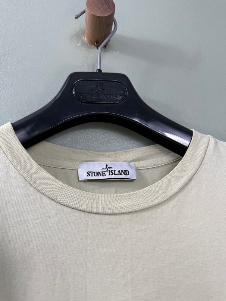 Stone Island Pastel Yellow T-Shirt image 5