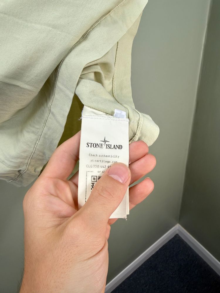 Stone Island Pastel Yellow T-Shirt image 4