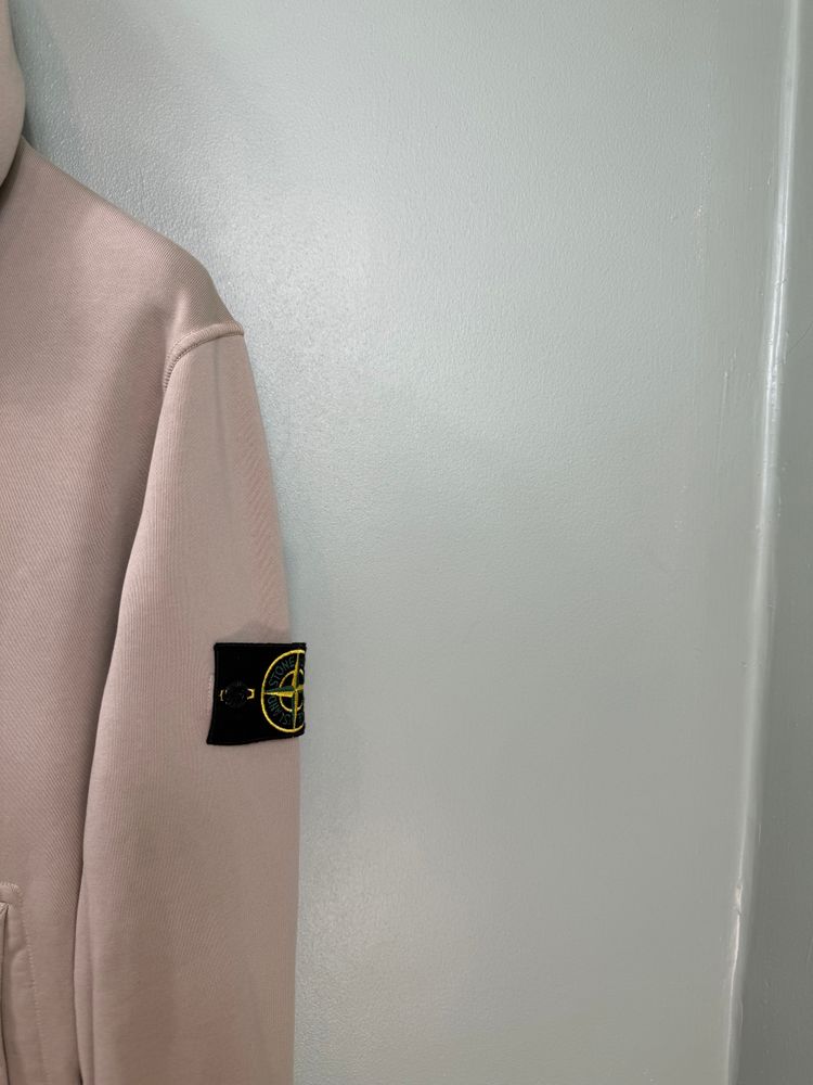 Stone Island Beige Hoodie 2