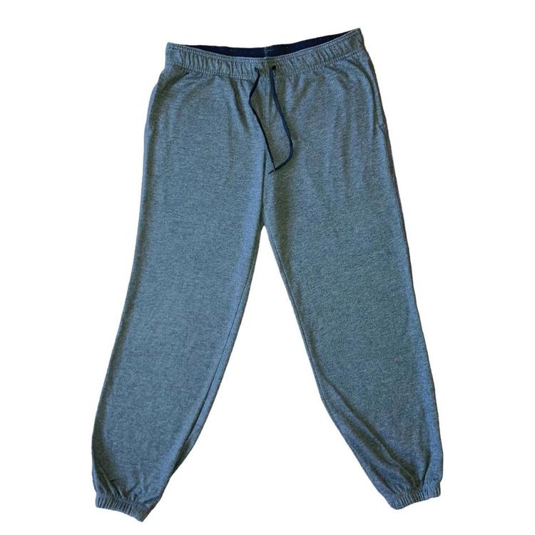 Vintage Champion C9 plain grey joggers / jogging bottoms with champion C9 embroidered logo on back image 1
