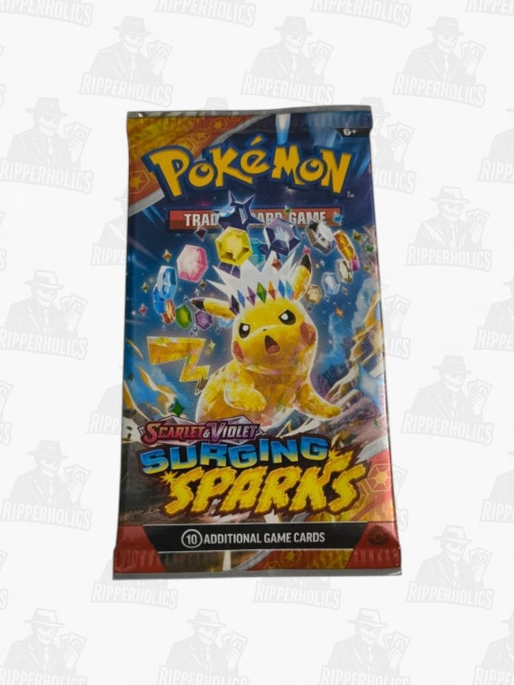 Scarlet & Violet Bursting Sparks Booster Pack - ripped on stream 