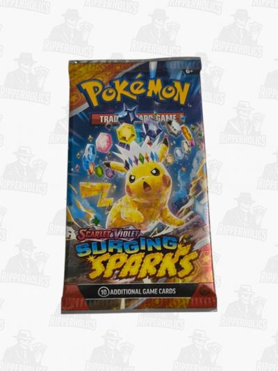 Scarlet & Violet Bursting Sparks Booster Pack - ripped on stream