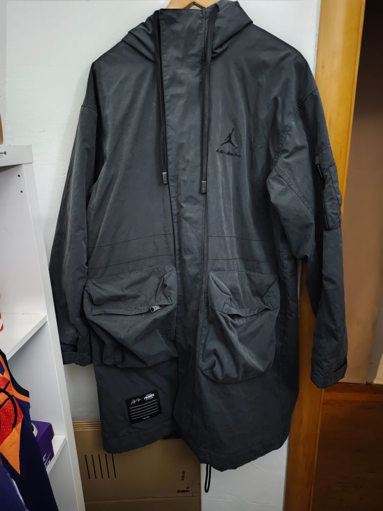 Immagine di Jordan a ma maniere Black Hooded parka jacket 2
