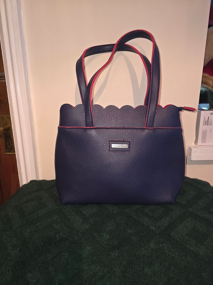 Nathalie Anderson Navy Blue Handbag  image 1