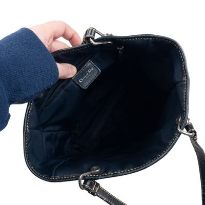 Vintage Dior Monogram Shoulder Bag 7