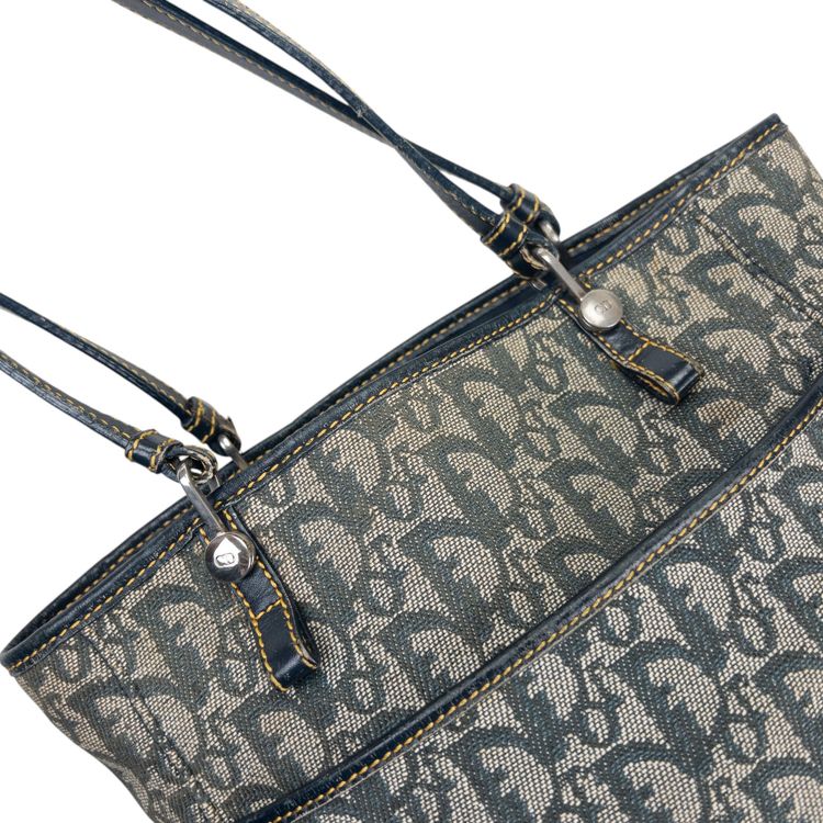 Vintage Dior Monogram Shoulder Bag 3
