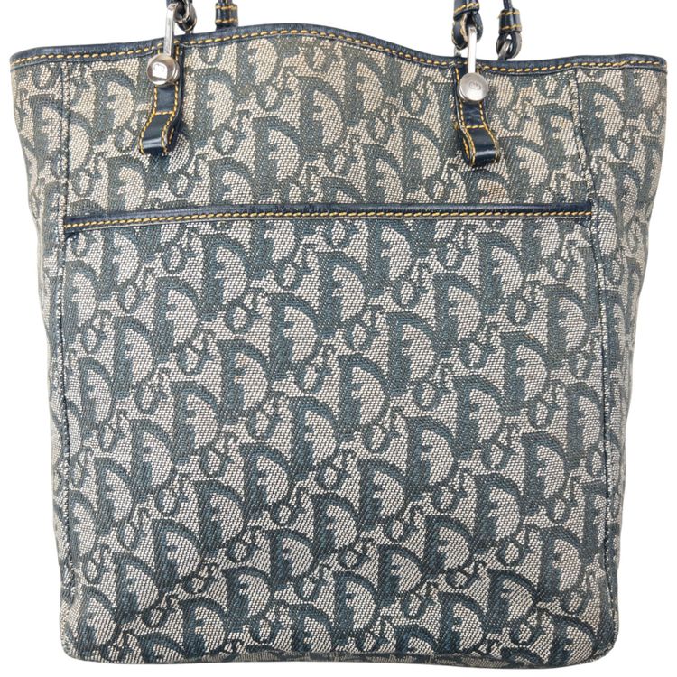 Vintage Dior Monogram Shoulder Bag 9