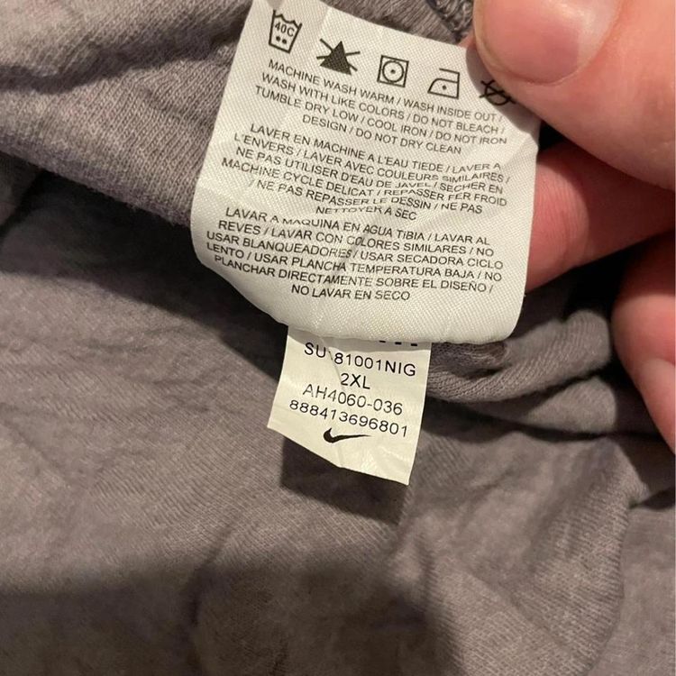 Grey Air force 1 Hoodie image 3