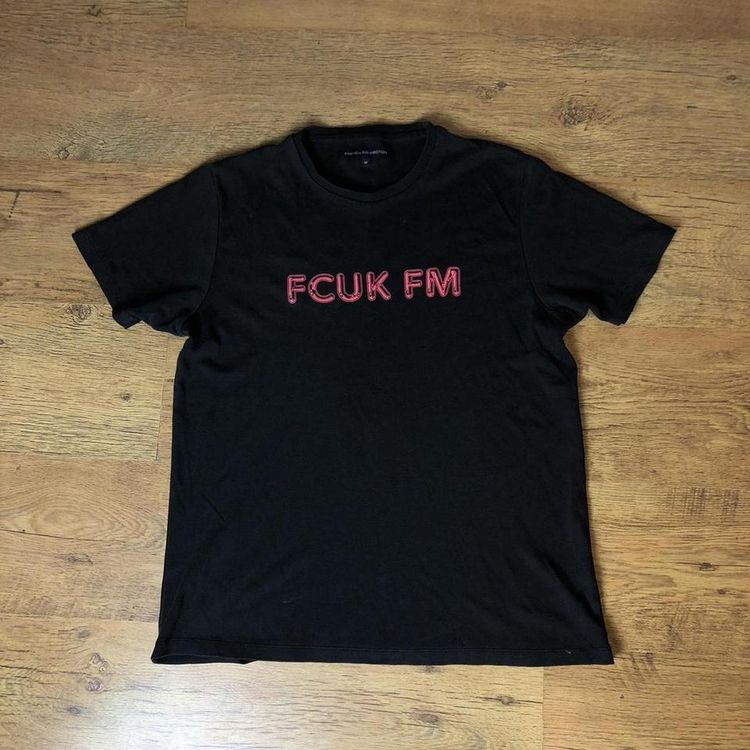 Y2K French Connection FCUK FM Graphic Tee 2