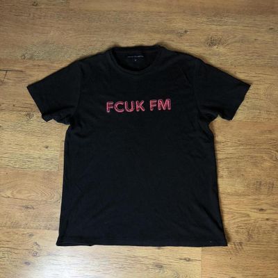 Y2K French Connection FCUK FM Graphic Tee 2