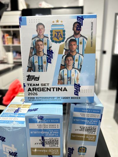 Topps Argentina 2026 Team Set Trading Cards