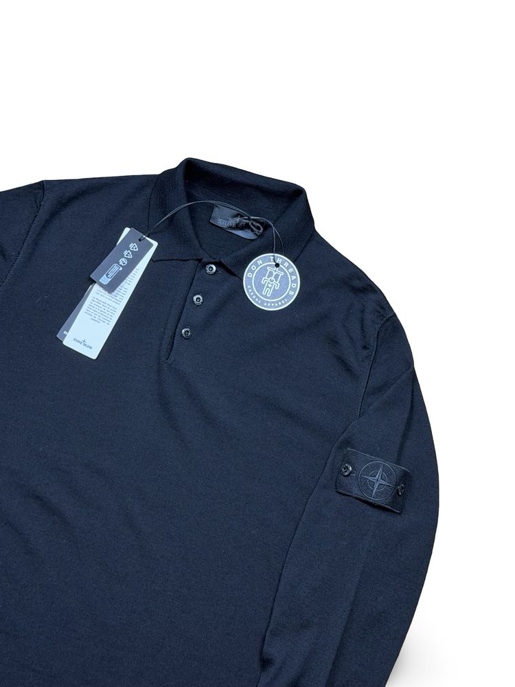 Immagine di Stone Island Black Ghost Project Wool Polo 3