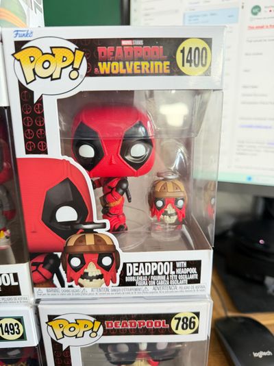 Funko Pop Deadpool With Headpool