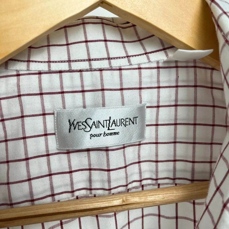 YSL Check Long sleeve Shirt image 6