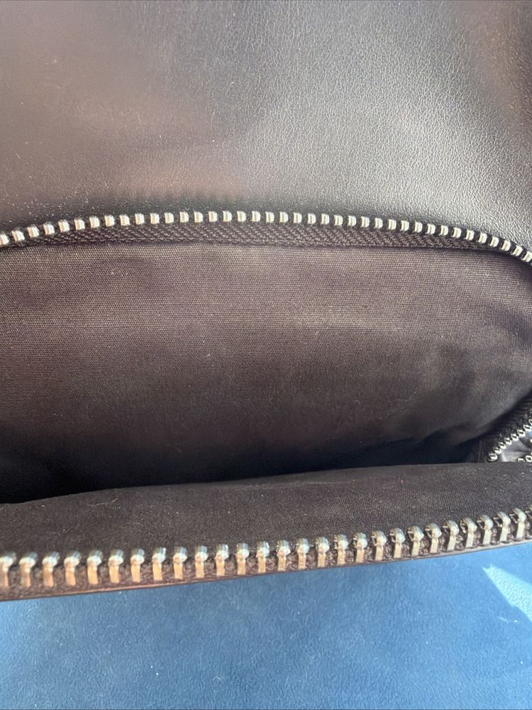 Coach Gotham Sling Back Pack 13 CC091 Black Signature Canvas Leather Bag BN image 6