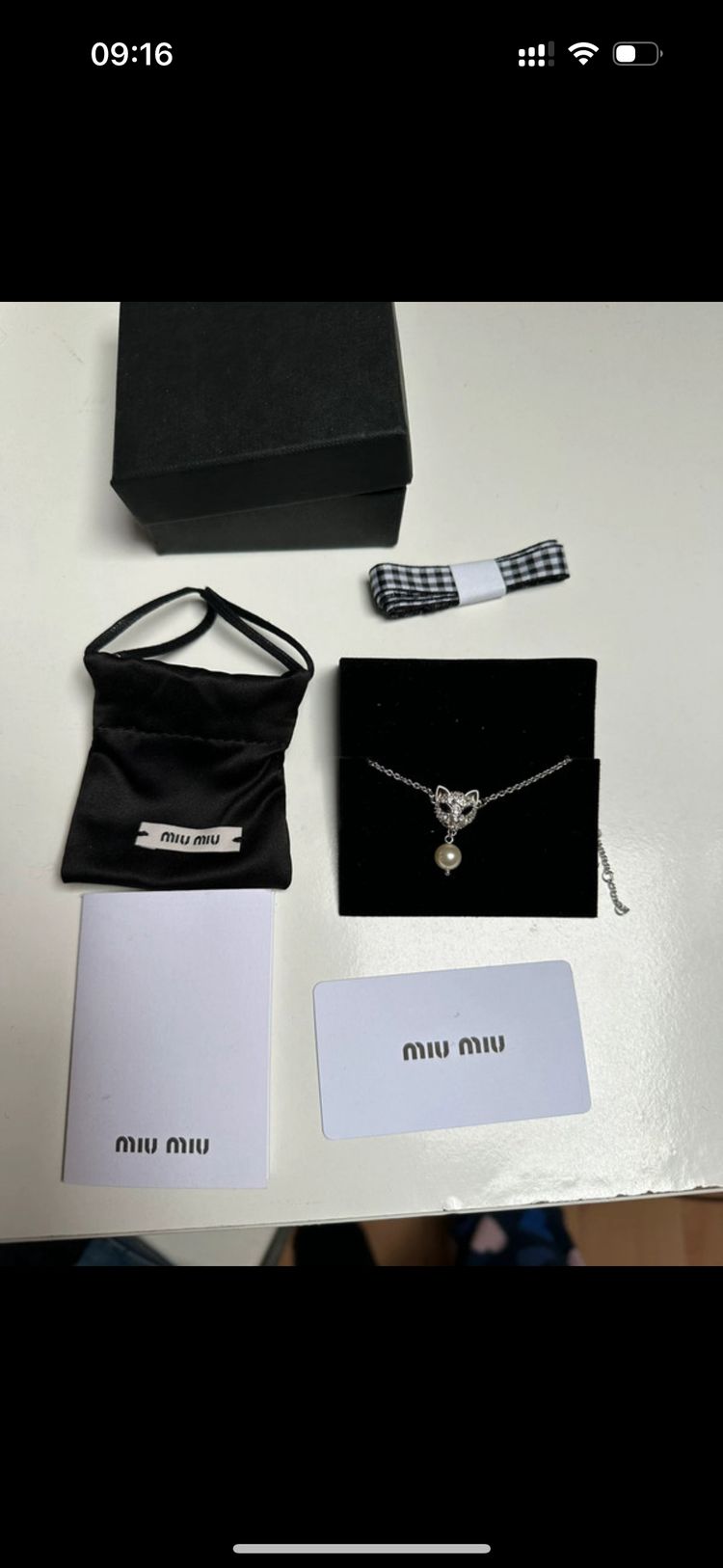 Miu Miu 925 Cat Silver Bracelet
