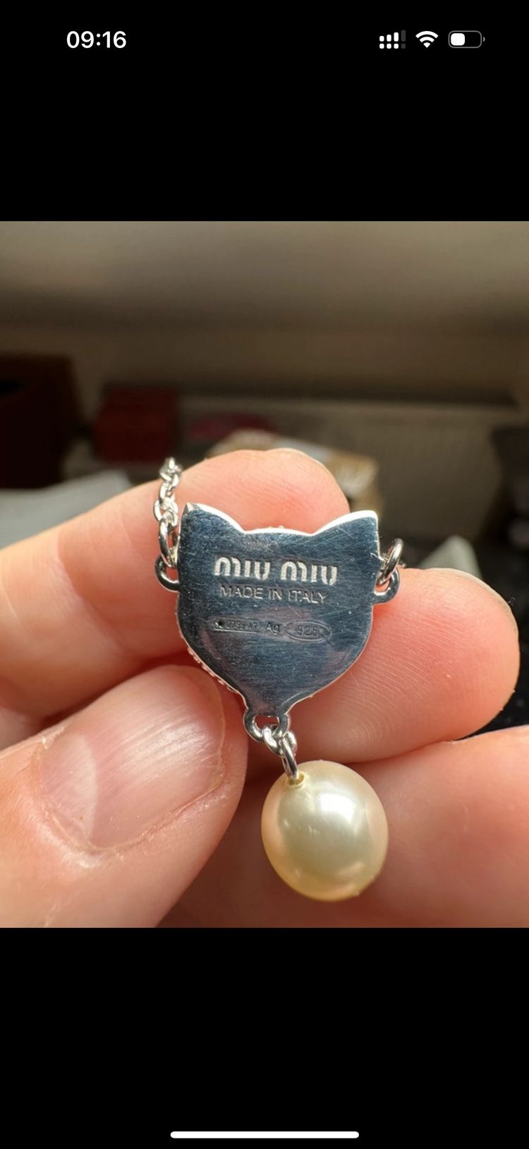 Miu Miu 925 Cat Silver Bracelet image 3