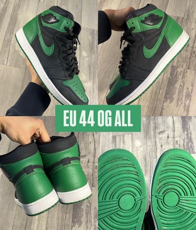 JORDAN 1 PINE GREEN 44 OG ALL
