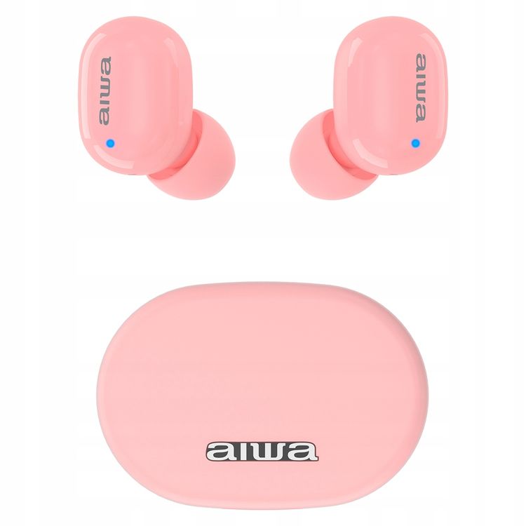 Other Aiwa Pink Wireless Earbuds With Charging Case product image