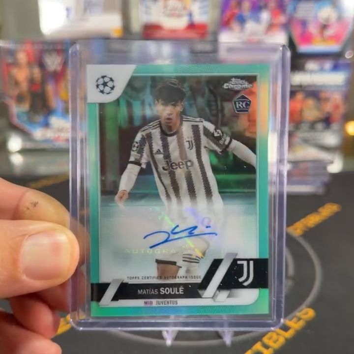 Topps Topps Chrome Mathias Soule rookie auto product image