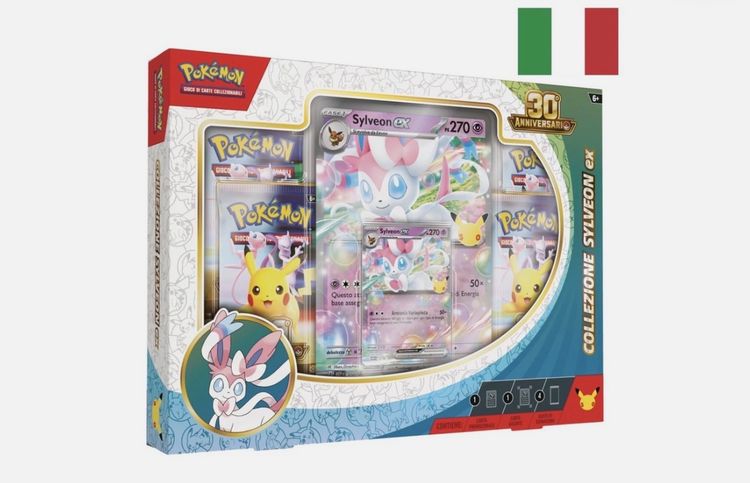 Pokémon Sylveon Ex Card Collection obraz 1
