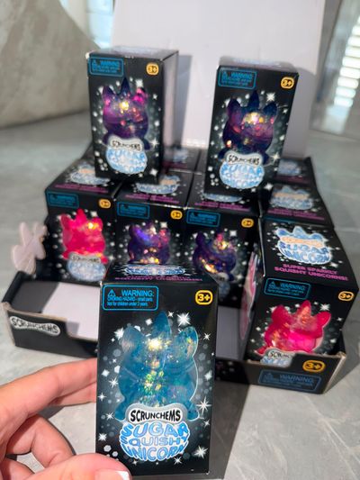 Scrunchems Sugar Squish Unicorn Toy