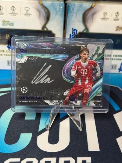 Lennart Karl Silver Signings /25 Topps Inception 25/26