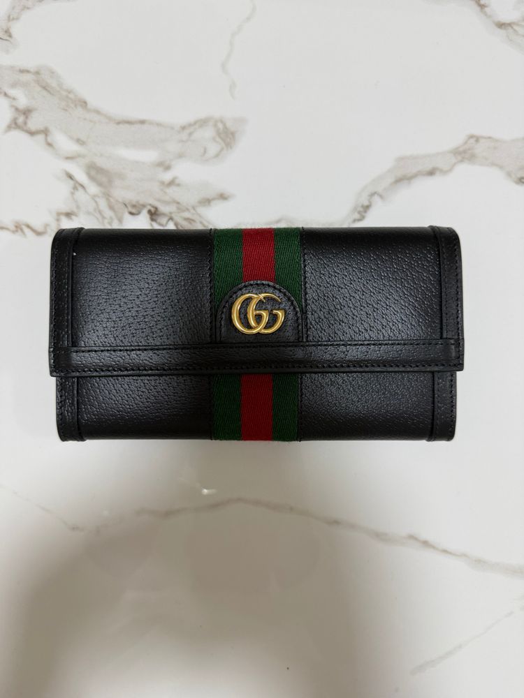 Portafoglio bi-fold Ophidia Gucci