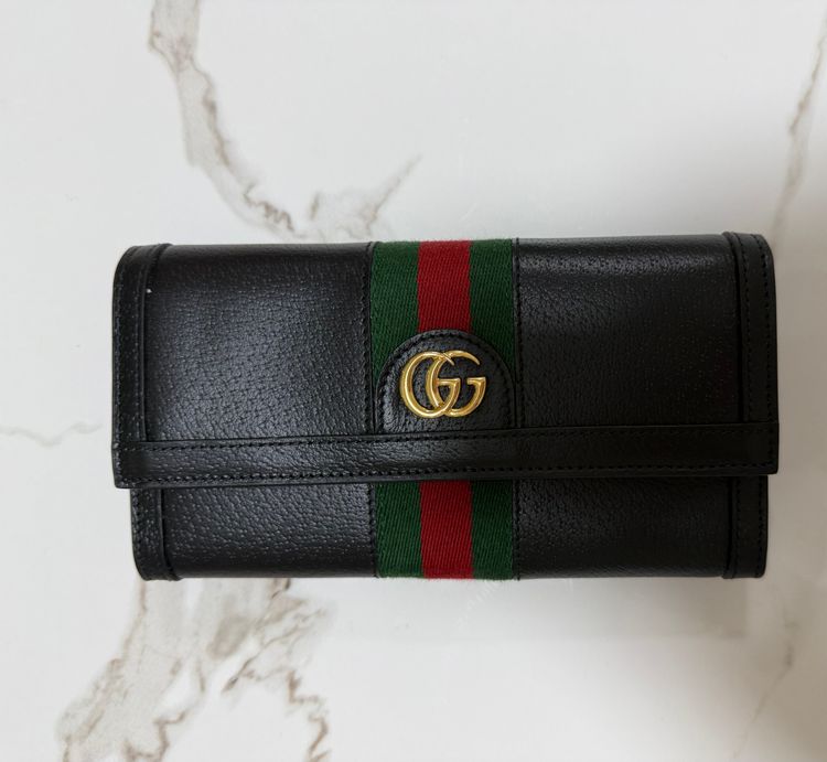 Portafoglio bi-fold Ophidia Gucci imagen 3
