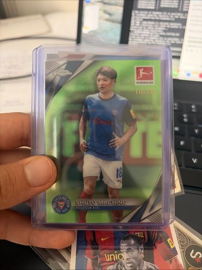 Shuto Machino Football Trading Card /250