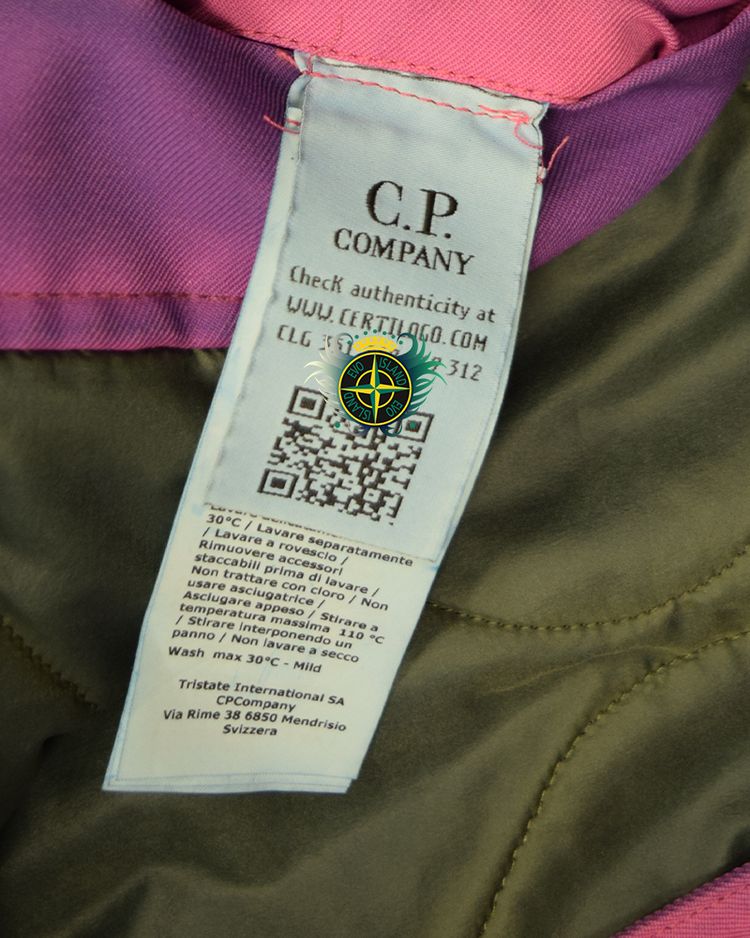 C.P Company Eclipse Re-colour Goggle Jacket Purple image 3