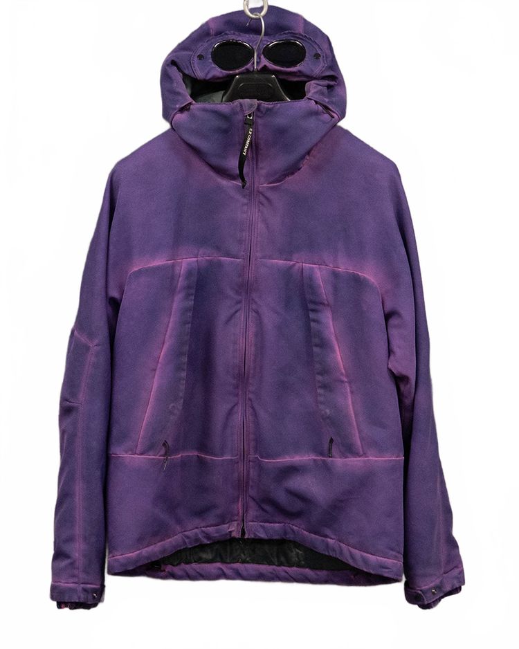 C.P Company Eclipse Re-colour Goggle Jacket Purple image 1