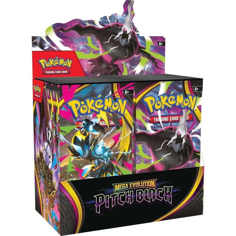 Pokémon Trading Card Game Mega Evolution Pitch Black Booster Packs