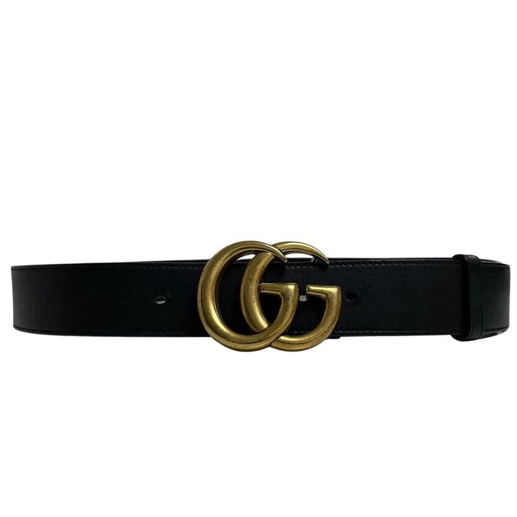 Gucci Leather Marmont Belt obraz 1