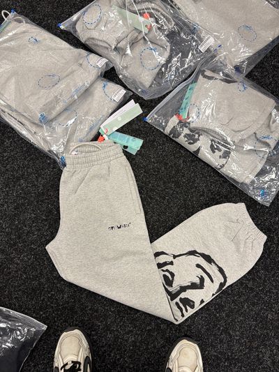 Off-White Grey Sweatpants