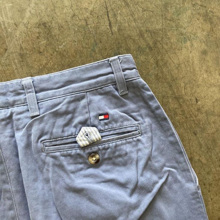 Tommy Hilfiger Trousers Chino Golf 90s Striaght Pants, Baby Blue, Mens 33x30 image 3
