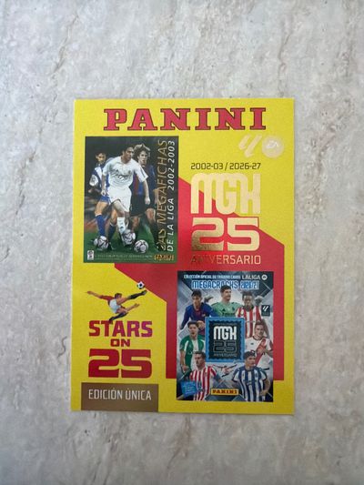 Panini Megacracks La Liga 2002-2003 Sticker Collection