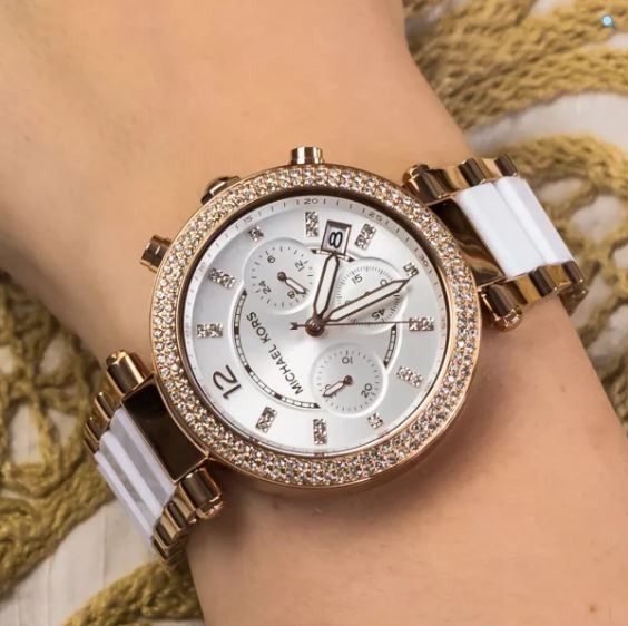 Michael Kors MK5774 Parker Rose Gold Wristwatch for Women