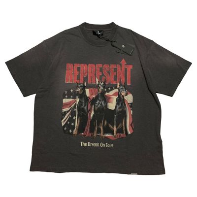 Represent XL Dream On Tour Sun Fade Grey Tee