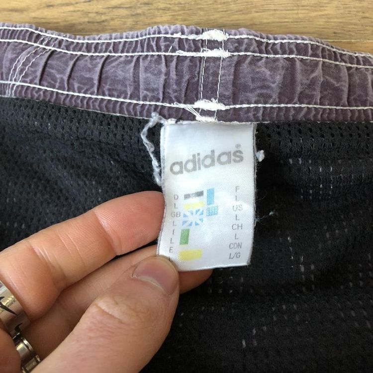 Vintage Adidas 1980s Adventure Funky Shorts image 3