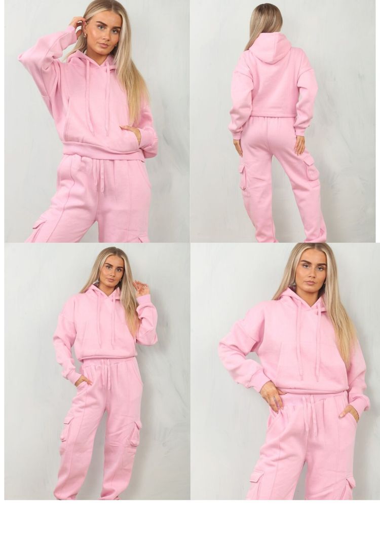 Set Pink Hoodie And Jogger Set product image
