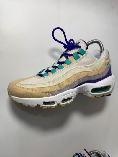 Beige And Purple Sneaker clean Japan sourced